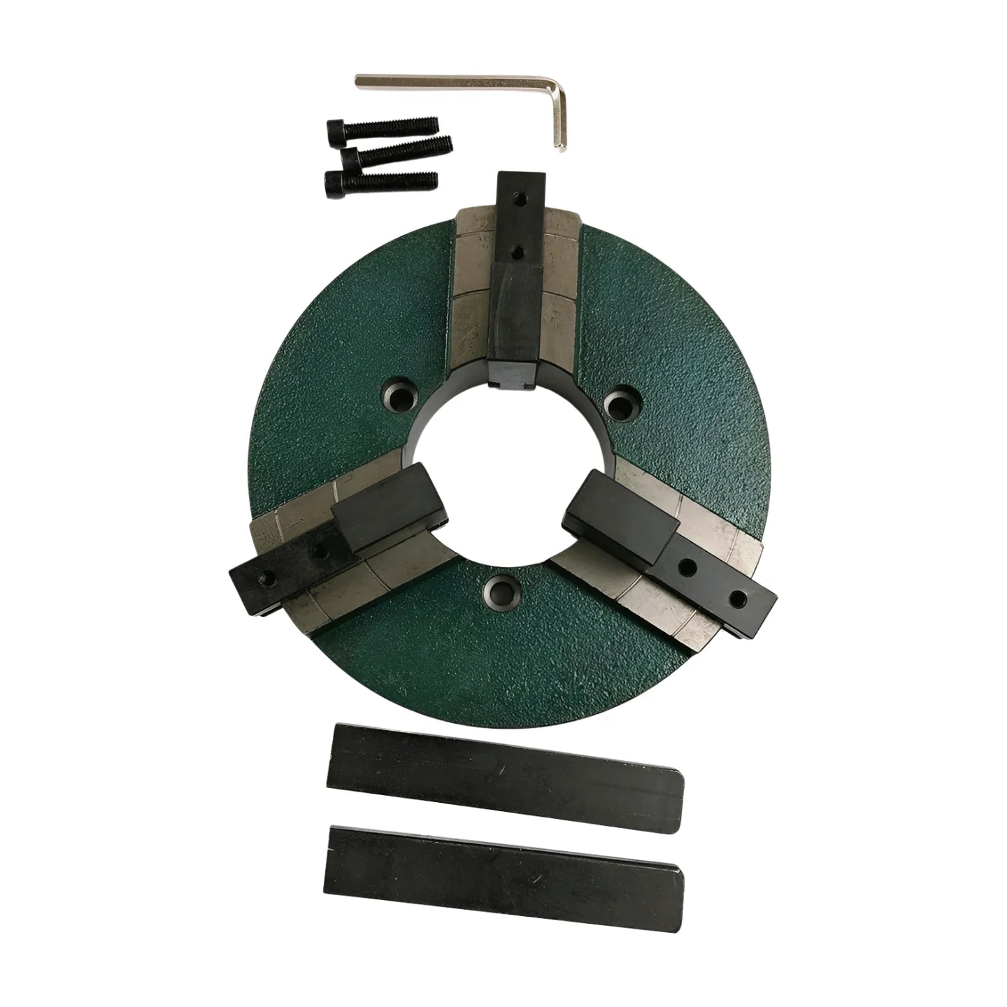 WP-200 200mm 8" Three Jaws Removable Handle Manual Self-Centering Reversible Jaw Low Speed Welding Clamping Lathe Scroll Chuck