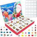 Custom Christmas Advent Calendar Blind Box 30 Crystal Scientifically Educational Ornaments 4 Themes Meaningful Festival Gift