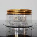 250g/6oz Plastic Round Cosmetic Jars with Gold Metal Lids 500ml 180ml Capacity Packaging for Skin Care Eye Cream Scrub