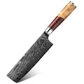 Super Sharp Vegetable Knives 67 Layers VG10 Damascus Steel Knives Resin Wood Handle Kitchen Nariki Knife