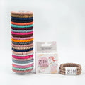 ZsZm B020 BSCI Custom Eco-friendly Nylon Fashion Braided Hair Tie Bands Women ISO9001 Certified Hot-Selling Colorful Trendy