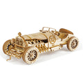 Robotime Rokr Car Gift Set Assemble Toys DIY Wood Crafts MC401 V8 Grand Prix 3D Wooden Puzzle for Dropshipping