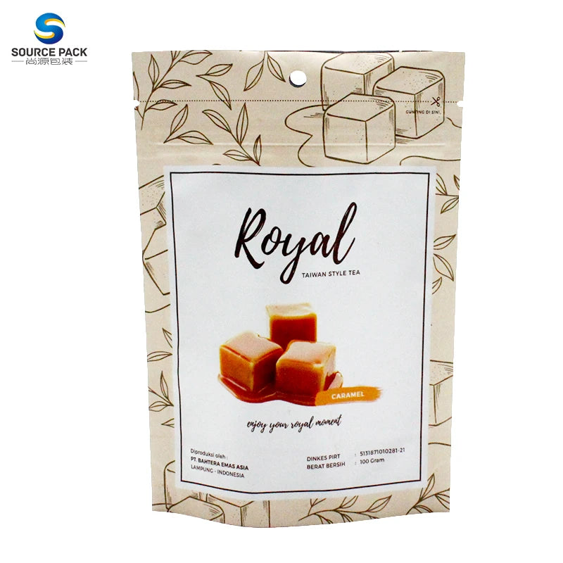 Digital Printing Smell Proof Stand up Gummies Sugar Candy Food Bags Plastic Multicolor Laminated Foil Standing Bags