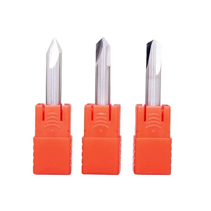 Chamfered Milling Cutter Alloy Coating Tungsten Steel Tool By Aluminum Cnc 3Flute Spot Drills 60/90/120