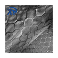 Original Factory Conductive 3K Honeycomb Carbon Fiber Fabric Hexagon Carbon Fiber Fabric