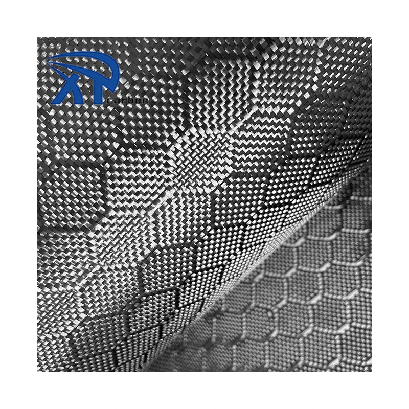Original Factory Conductive 3K Honeycomb Carbon Fiber Fabric Hexagon Carbon Fiber Fabric