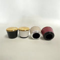 Wholesale Custom 15mm Luxury Gold Perfume Caps New Design Smart Lids for Fashion-Conscious Fragrance Bottles