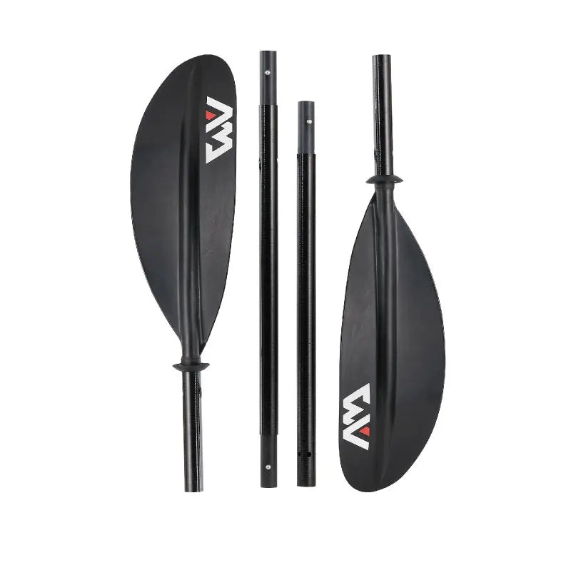 Wholesale KP-2 Double Blade Paddle 4 Sections Thick Fiberglass Shaft Reinforced PP Blade Drifting PVC Hull 1050g Lakes & Rivers