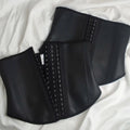 Iron Grip Sports Everyday Style XS Waist Cincher Thin Body Shaper with Hooks Decoration Breathable Abdomen Control Matte Latex