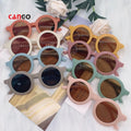 Hot Sales 2023 Fashion 90S Retro Round Unisex Vintage Child Sun Glasses 1 to 8 Years the Young Sunglasses for Kids
