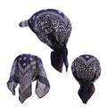 INS Style Headwear Bonnets Cotton Paisley Print Bandana Baseball Cap Spring Autumn Outdoor Knotted Sports Caps