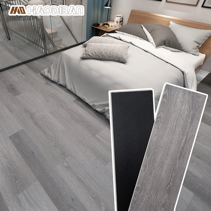 SPC Flooring Wholesale 5mm 6.5mm 7.5mm PVC Vinyl SPC Stone Crystal Board Modern Hotel Click System Indoor
