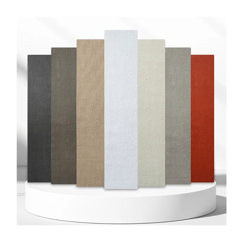 Modern Design Style Quartz Wall Cladding Flexible Natural Stone Panels for Interior Exterior Decoration 3D Model Design Solution