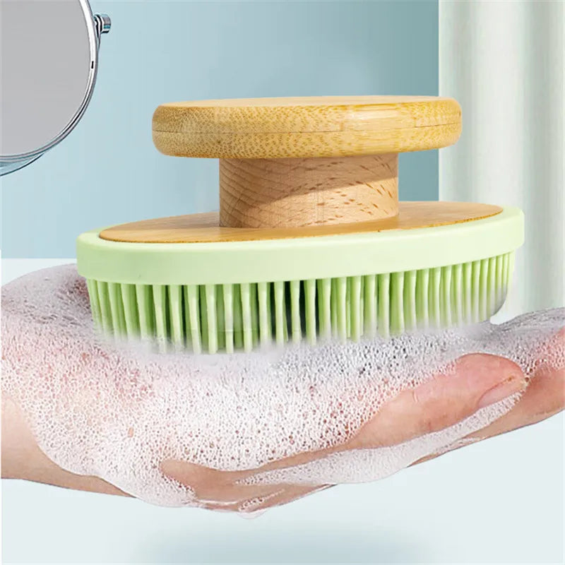 Soft Silicone Pet Bath Brush for Dogs Cats Massage Shower Brush Pet Hair Cleaning Product Dog Cat Bath Brushes
