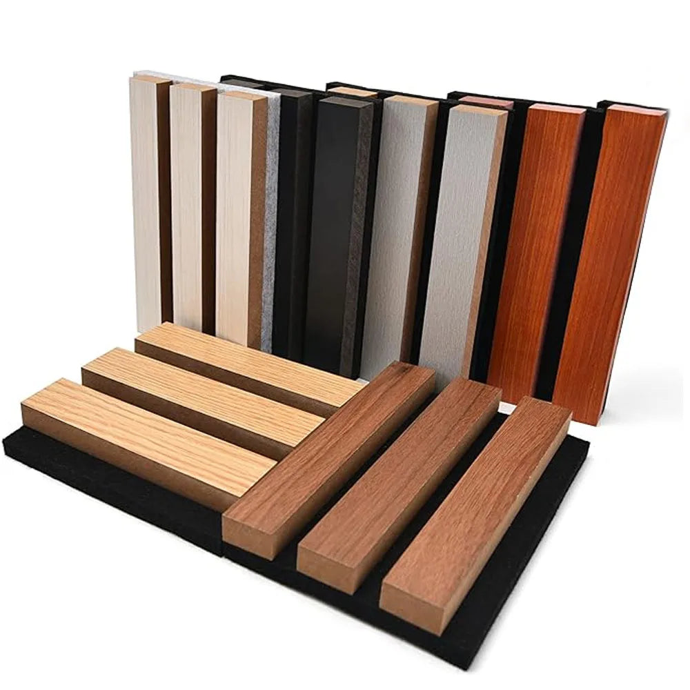 OEM Eco-Friendly Modern Soundproof Wooden Acoustic Panel 21mm Thickness Customizable Size Color for Music Room Studio Wall