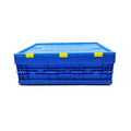 Plastic Crates Folding Stackable Turnover Box with Lid Plastic Moving Crate Collapsible Crate