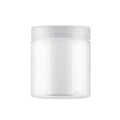Wholesale Ningbo Packaging Bottles Cream Jars Round PET Plastic Cream Jars Cosmetic 200ml