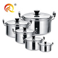 Factory Direct Sets of Pots Stainless Steel Kitchenware Soup Pot Cuisine Cookware Set Juego De Ollas Normal Cooking Pot Set