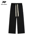 Autumn Pants for Men and Women Waist Straight Tube Loose Fit Wide Leg  Mid  Pants in Stock Fully Customized Casual Pants