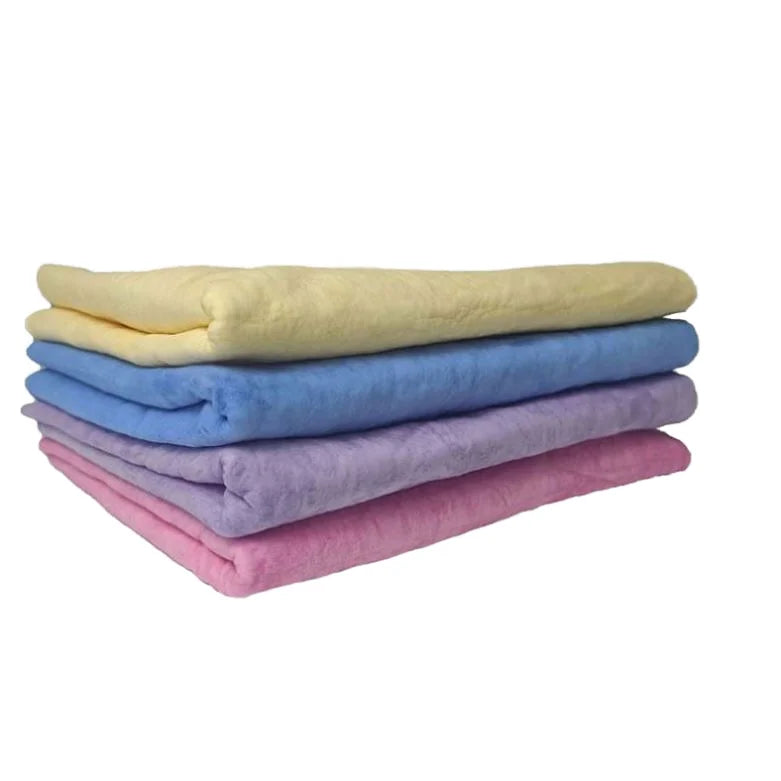 Longwin Synthetic Chamois Leather PVA Material Eco-Friendly Absorber Shammy Cloth for Kitchen Bathroom & Outdoor Use