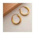 Simple Fashion Stainless Steel Earrings for Women Girls Hoop Earring
