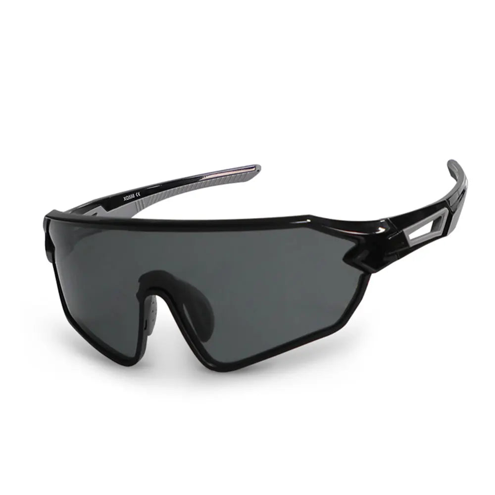 Fashion Black Men Cycling Glasses TR90 PC Uv400 Women Polarized Sporty Sunglasses