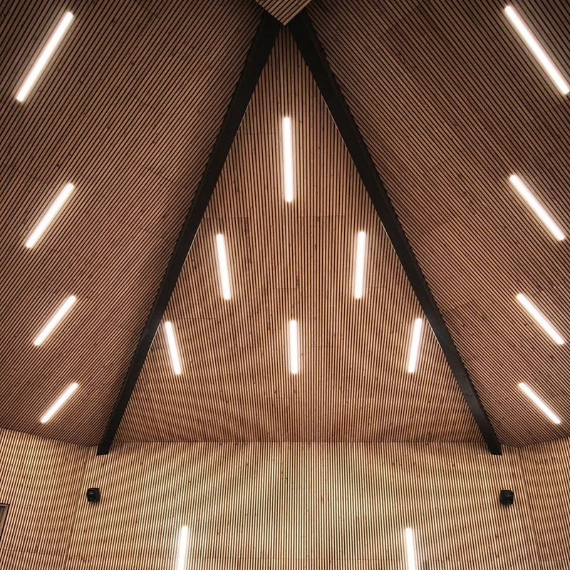 Custom Akupanel Wooden Slat Fireproof Interior Acoustic Panels Sound Proof Wall Panel Panel Acusticos