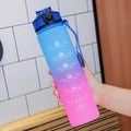Wholesale Outdoor Sports Large Capacity Plastic Kettle Scale Space Cup Water Bottles With Straw