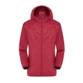 Fashion Rain Jacket Waterproof Windproof Sun-protection Thin Hiking Hoodie Jacket