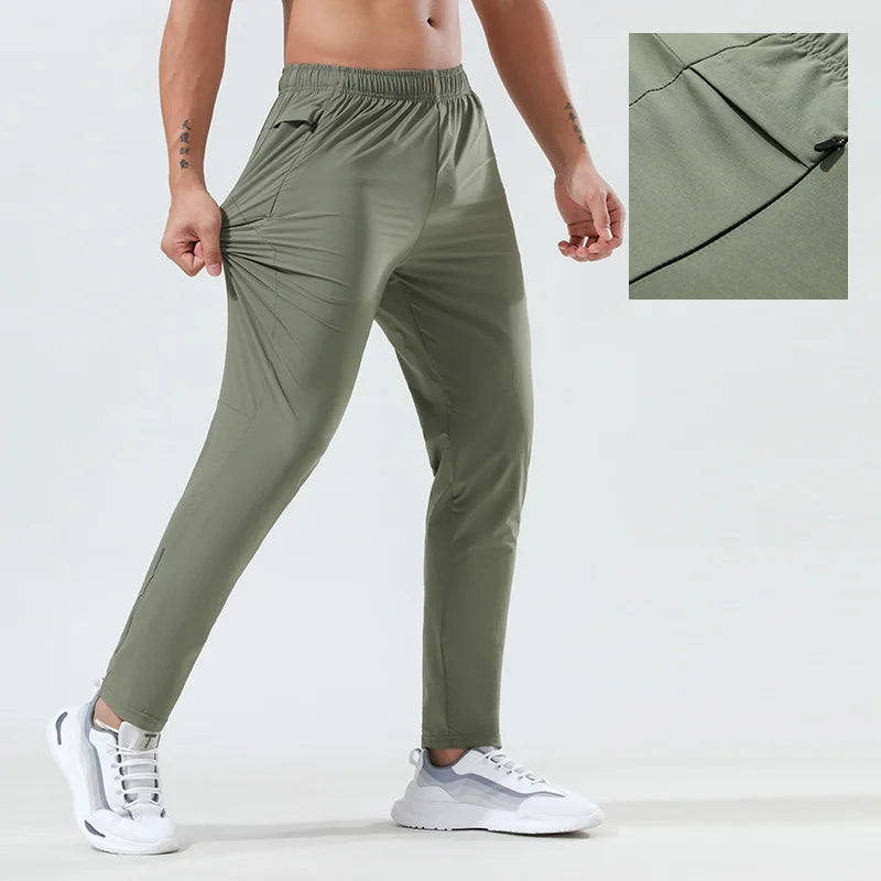 M-3XL Quick Dry Men Casual  Fitness Sweatpants Joggers  Baggy Cargo Jogger Sports Pants