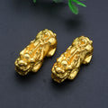 Nickel Free Water Proof Gold Plating Alloy Chinese Style Good Luck Money Feng Shui Pi Xiu Connector for Bracelet Making