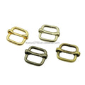 Stock Supply 16mm 4 Colors Metal Bag Tri-glide Buckle