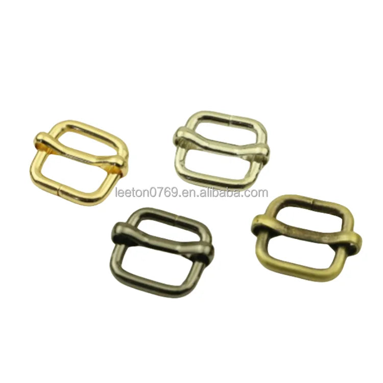 Stock Supply 16mm 4 Colors Metal Bag Tri-glide Buckle