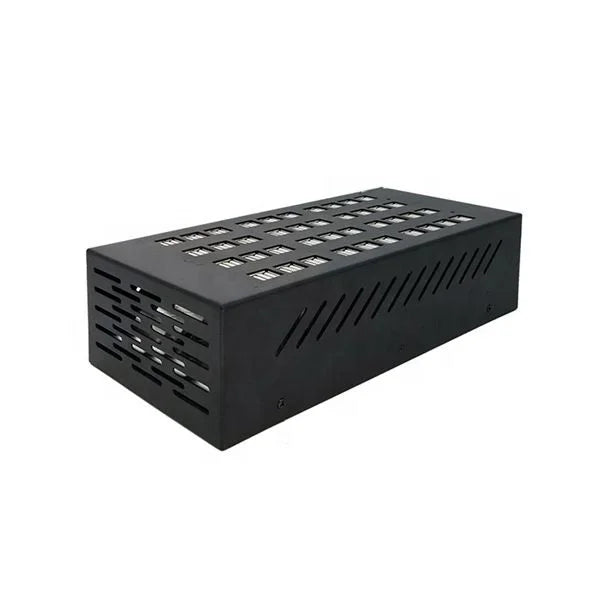 2025 80P 80 Ports 80A 400W Multi Port USB Travel Charger for Phones & iPad 280x130x75mm