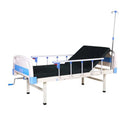 S&J Hospital Metal Patient Bed CE Certified 250KG Capacity Stainless Steel Safe