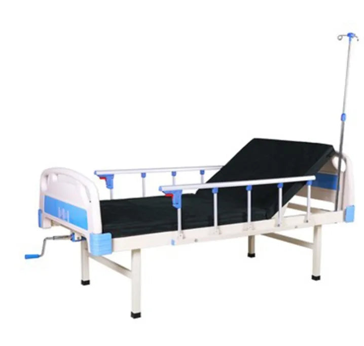 S&J Hospital Metal Patient Bed CE Certified 250KG Capacity Stainless Steel Safe