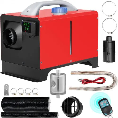 Diesel Air Heater All in One 8KW 12V with Muffler Diesel Parking Heater for Car Vans Truck RV Boats Trailer and Caravan