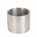 Aohoy Stainless Steel SS304/SS316 Polished Pipe Cut in Half Female BSP G Thread Coupling