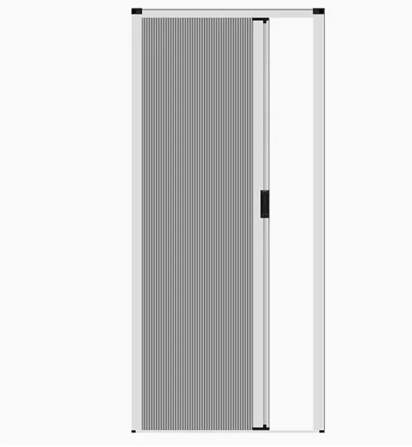 Modern Aluminum Alloy Frame Honeycomb Sliding Door with Non-Woven Fabric Insect Resistant Easy Install 5 Year Warranty