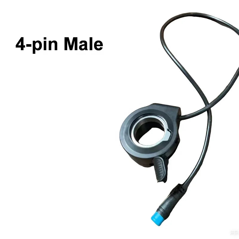 Electric Bike  Kits Throttle Thumb -  DIN 4-pin Male  Twist Throttle Assist Speed up Accelerator