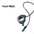 Electric Bike  Kits Throttle Thumb -  DIN 4-pin Male  Twist Throttle Assist Speed up Accelerator