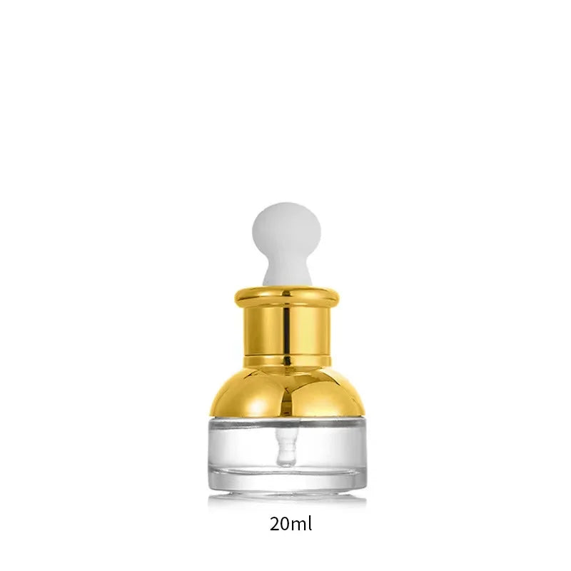 Wholesale Clear Glass Dropper /Pump Spray Bottle High Grade Essential Oil Bottle Skin Care Serum Cosmetic Glass Cosmetic Packing