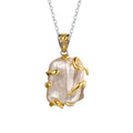 Big Large Size Real Natural Fresh Water Baroque Pearl Pendant Designs Freshwater Pearl Pendant 925 Silver