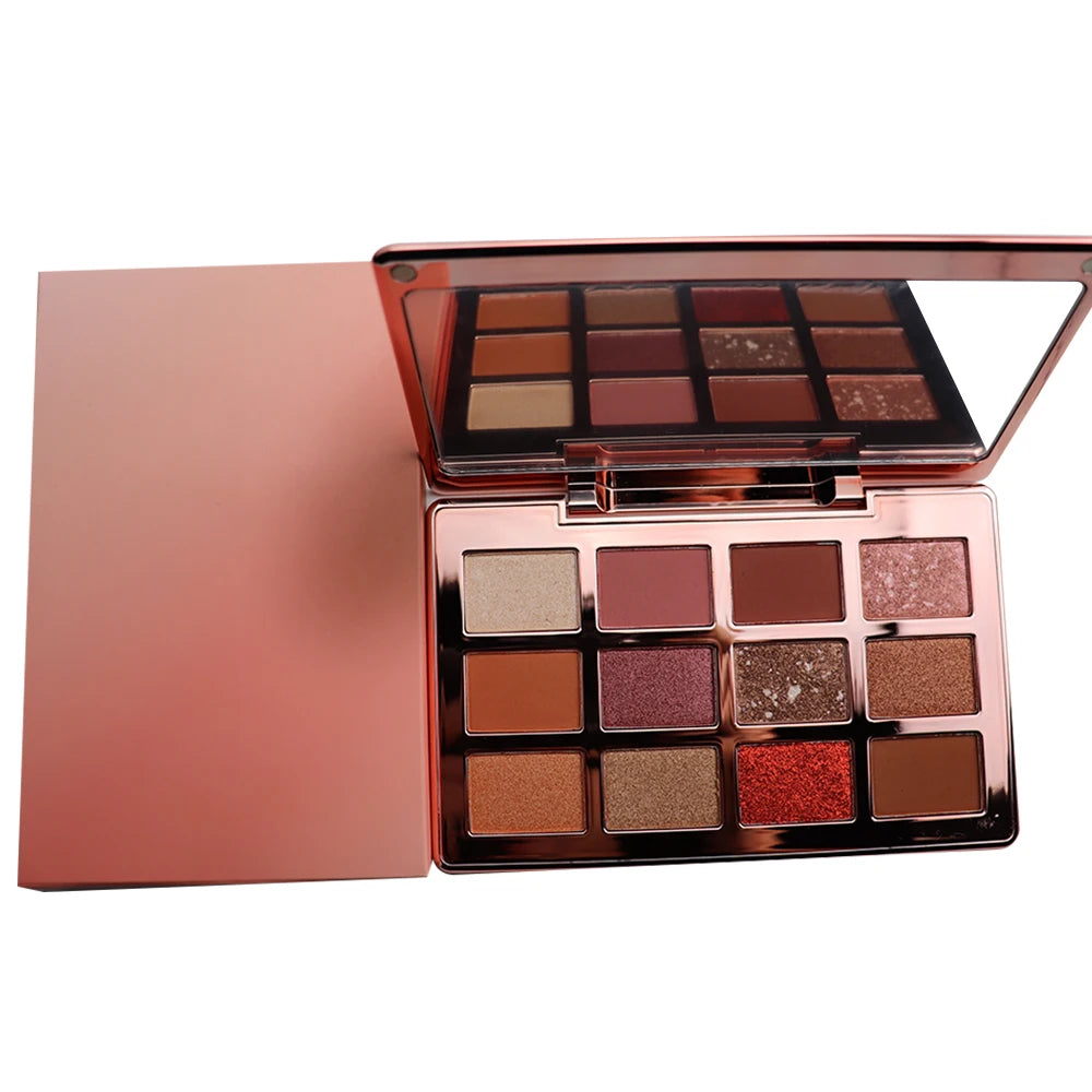 Factory Direct Unique 10g Eyeshadow Palette Packaging Luminous Finish with Private Logo Empty Box Set for Makeup