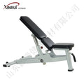 Xinrui Commercial Gym Equipment Custom Logo Foldable Metal Adjustable Bench with Safety Features Home Gym Use Dumbbell Rack