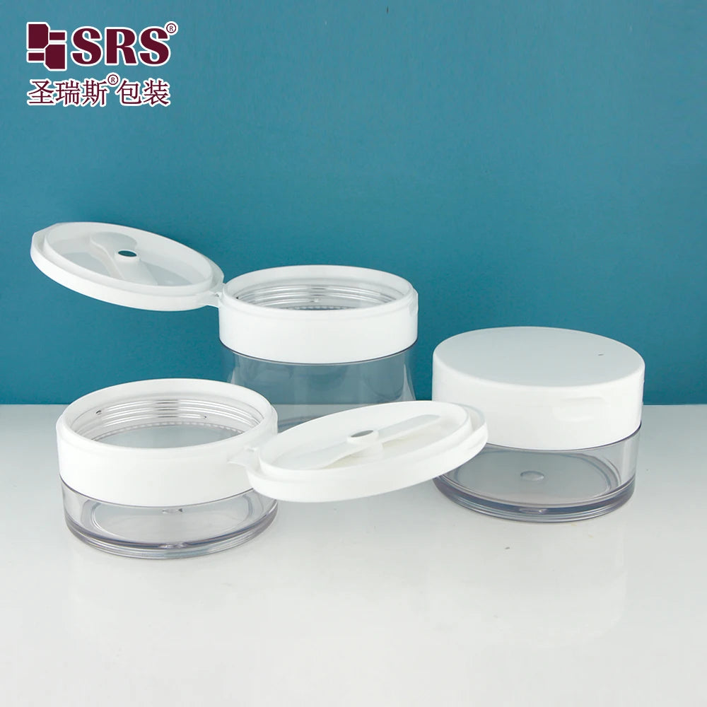 Thick  Wall Cosmetic Empty Container  100ml 120ml 150ml 200ml 250ml Round PETG Jar