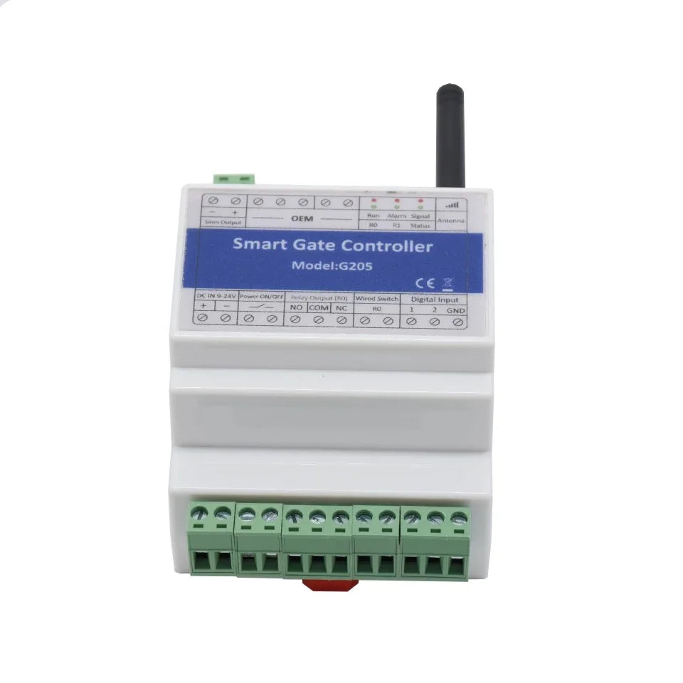 2026 High Technology Smart 4G SIM Card G205 GSM Gate Opener Remote on Off Relay Switch Remote Control Door Access Wireless