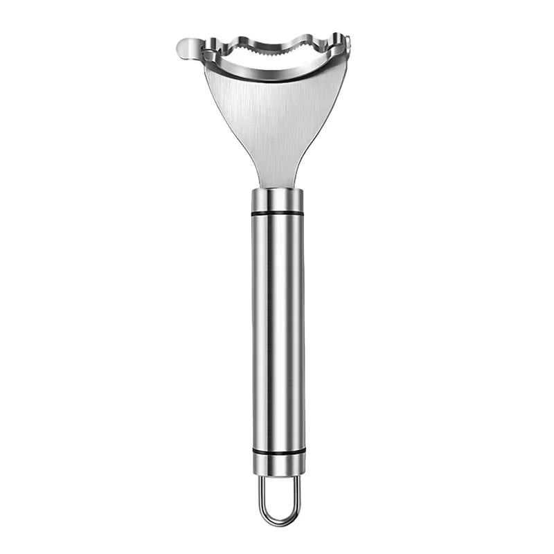 Portable Stainless Steel Corn Stripper & Cob Shaver Peeler Household Kitchen Scraper Tool Modern Style Threshing Separator