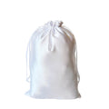 Custom Logo 8x12 Inch Soft Silk Drawstring Lingerie Bags Multi Colors Satin Underwear Pouches for Travel