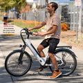 CS20 VOMO Ebike Battery Operated Bikes E Bike City Bicycle Electric E-Bike Electric Ebike EU Stock